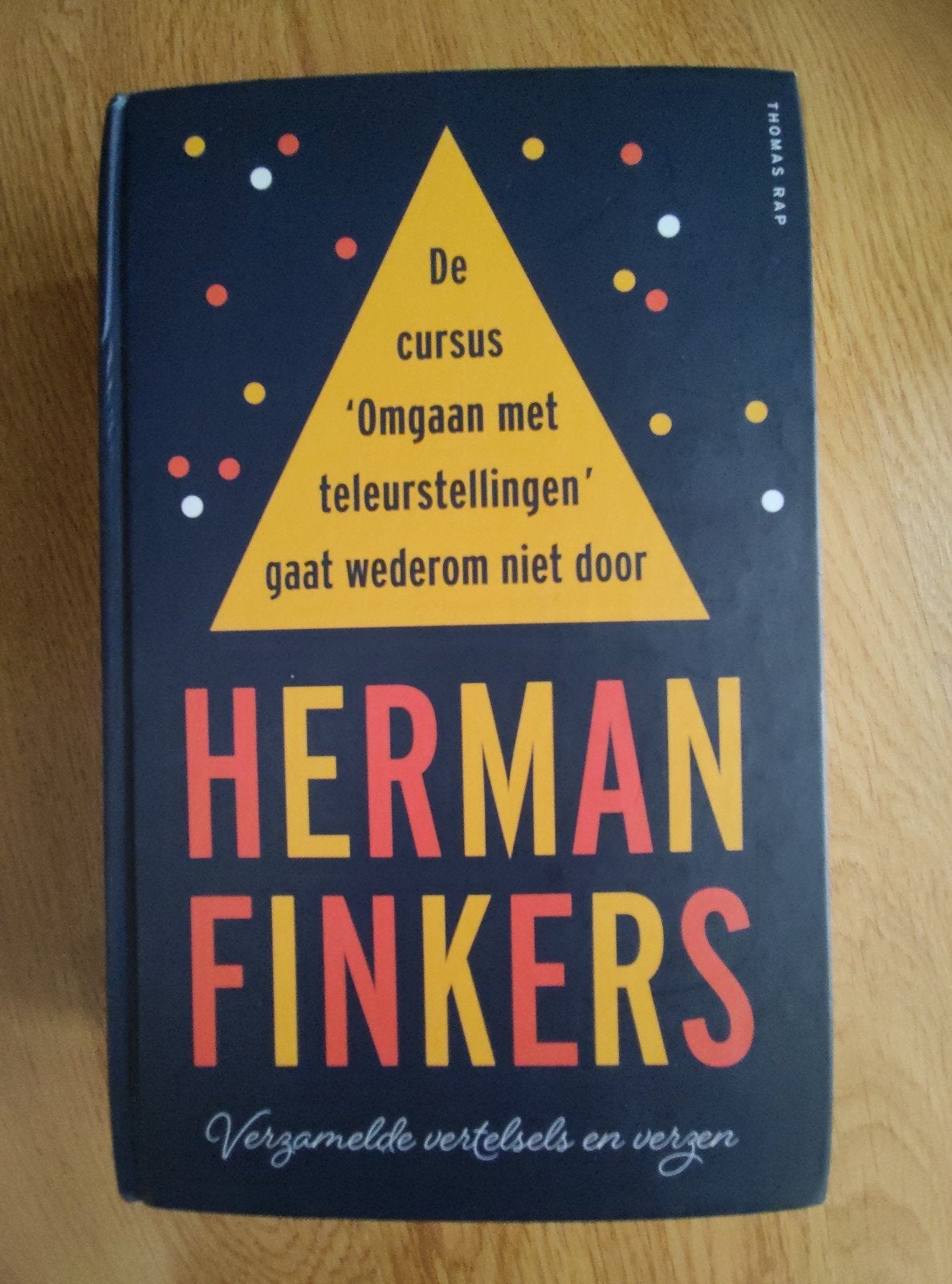 Herman Finkers - De cursus 'Omgaan met teleurstellingen', Ophalen of Verzenden, Gelezen, Herman Finkers, Nederland