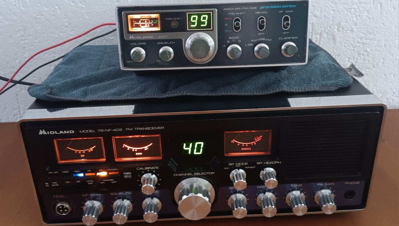 Midland CB Radio Set, Ophalen, Gebruikt