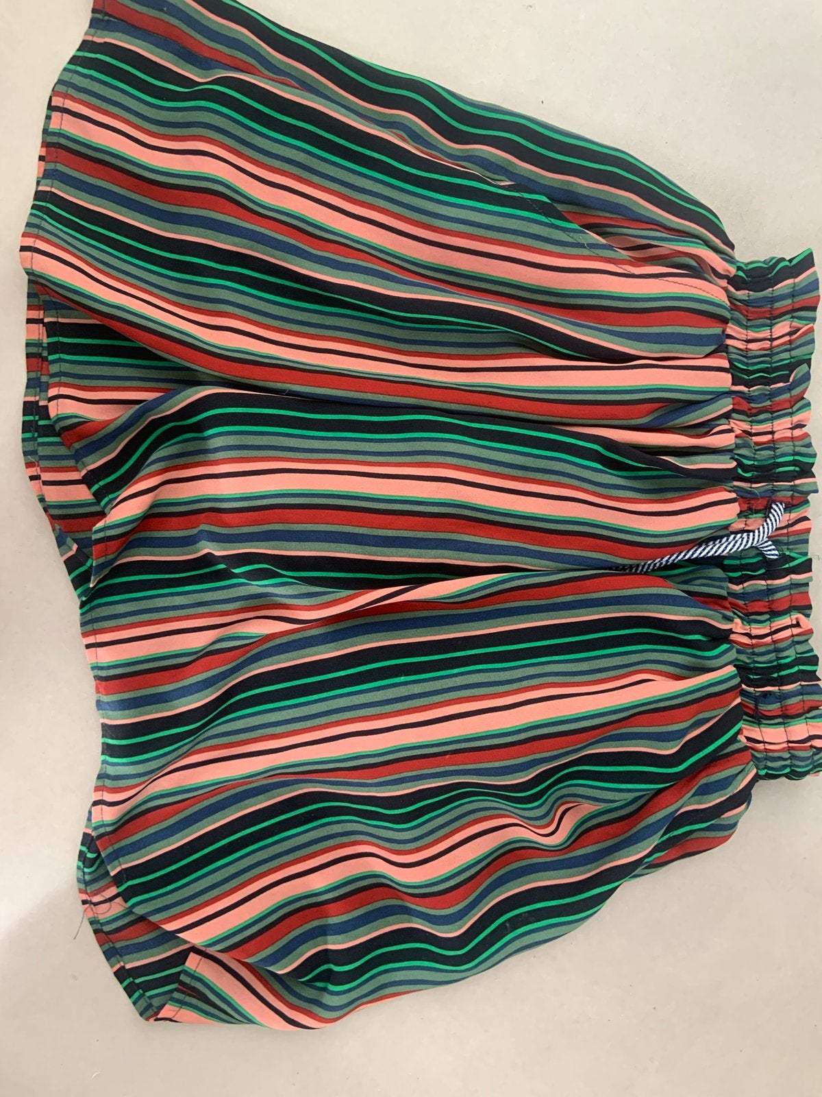 Gestreepte zwemshort van gerecycled materiaal, Kleding | Dames, Ophalen of Verzenden, Zo goed als nieuw, Meerkleurig, Zwembroek of Short