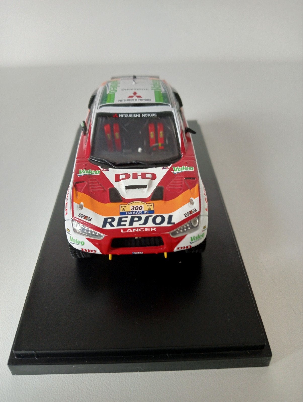 Mitsubishi Lancer Dakar 09 - Repsol Rally Art Dealer editie., Ophalen of Verzenden, Nieuw, Auto, Overige merken