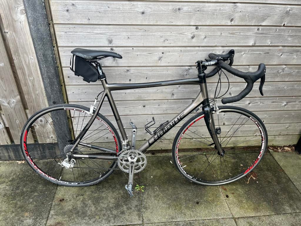 Haibike racefiets met Campagnolo schakelgroep framemaat 56, Fietsen en Brommers, Fietsen | Racefietsen, Gebruikt, Aluminium, Meer dan 20 versnellingen