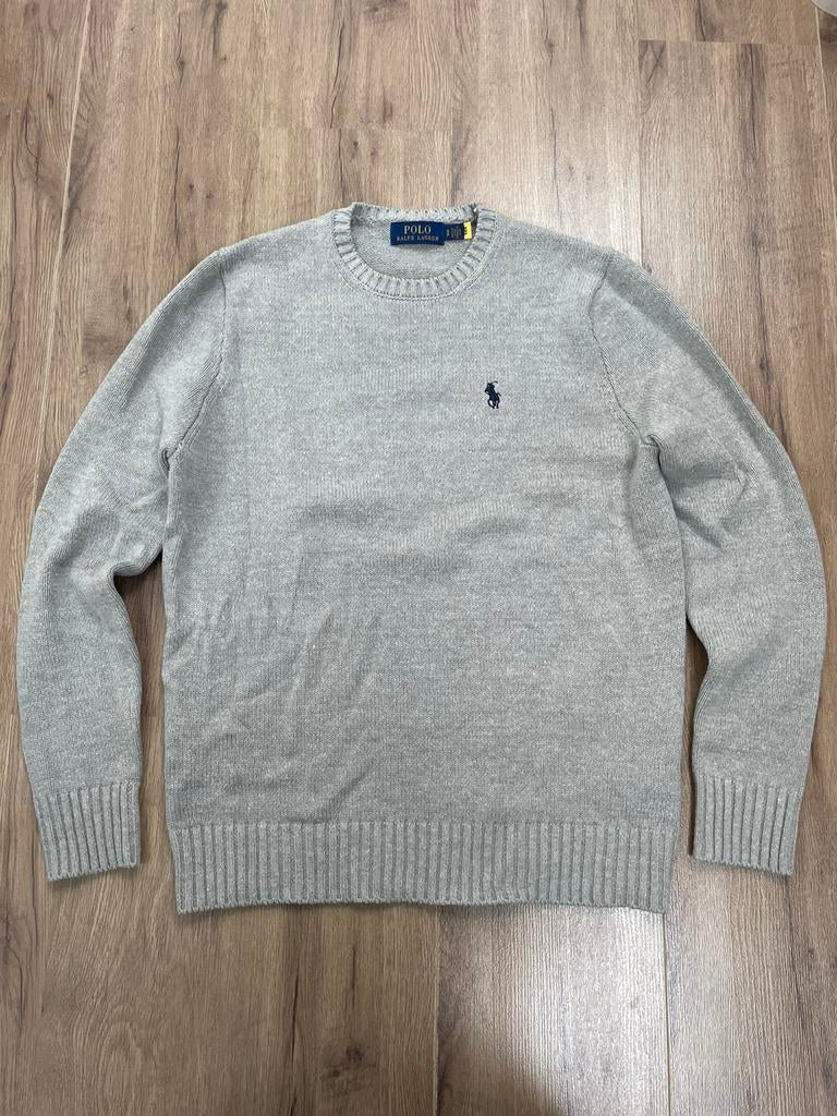 Ralph lauren knit wear, Verzenden, Zo goed als nieuw, Maat 46 (S) of kleiner, Grijs