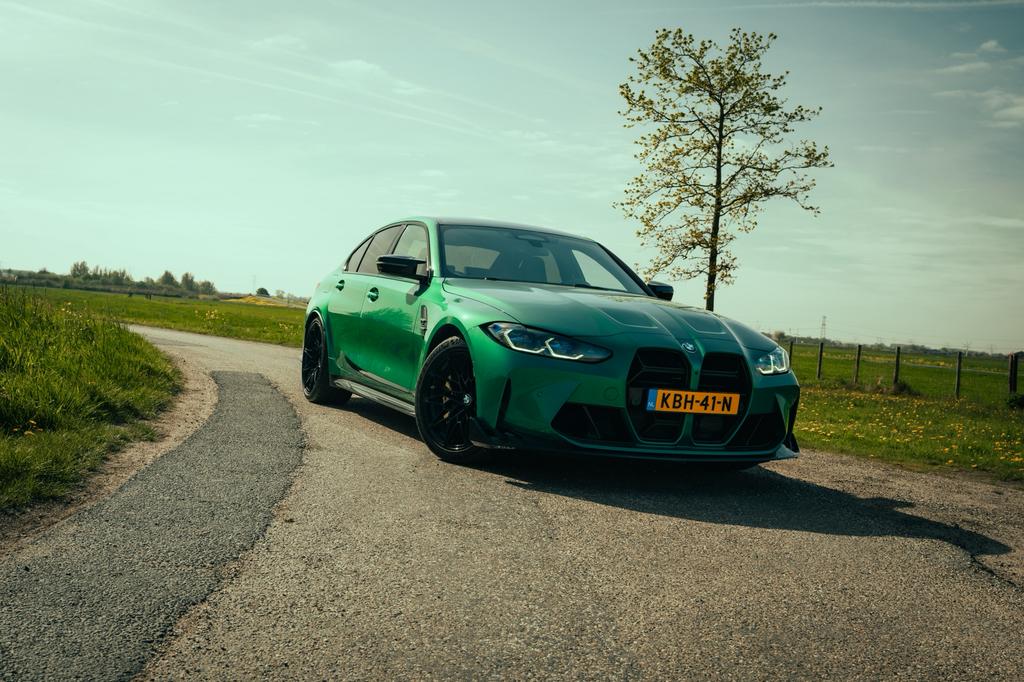 Bmw M3 Competition X-Drive Trackpace Keramisch CS, Auto's, BMW, Automaat, Zwart, 510 pk, Leder