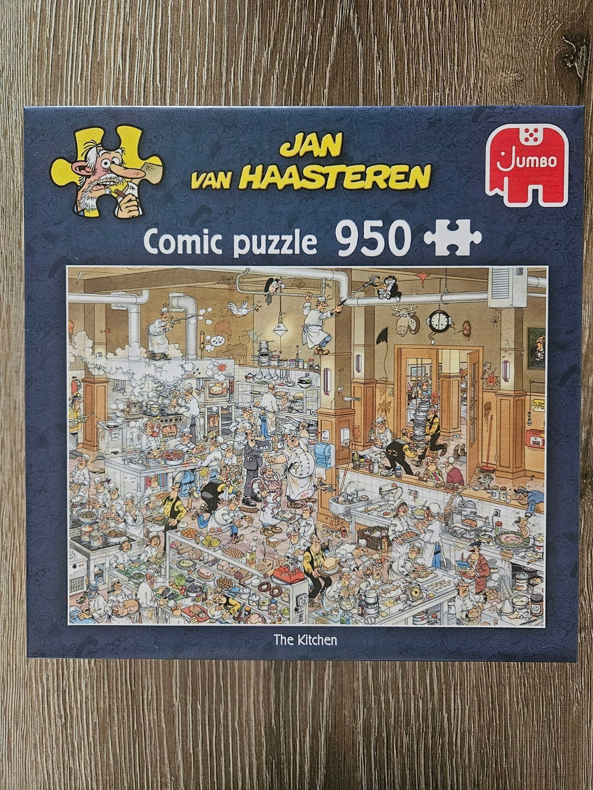 Jan van Haasteren - The kitchen, Ophalen of Verzenden, 500 t/m 1500 stukjes, Zo goed als nieuw, Legpuzzel