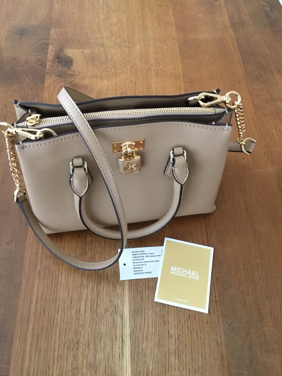 Michael Kors tas., Ophalen of Verzenden, Zo goed als nieuw, Bruin, Handtas