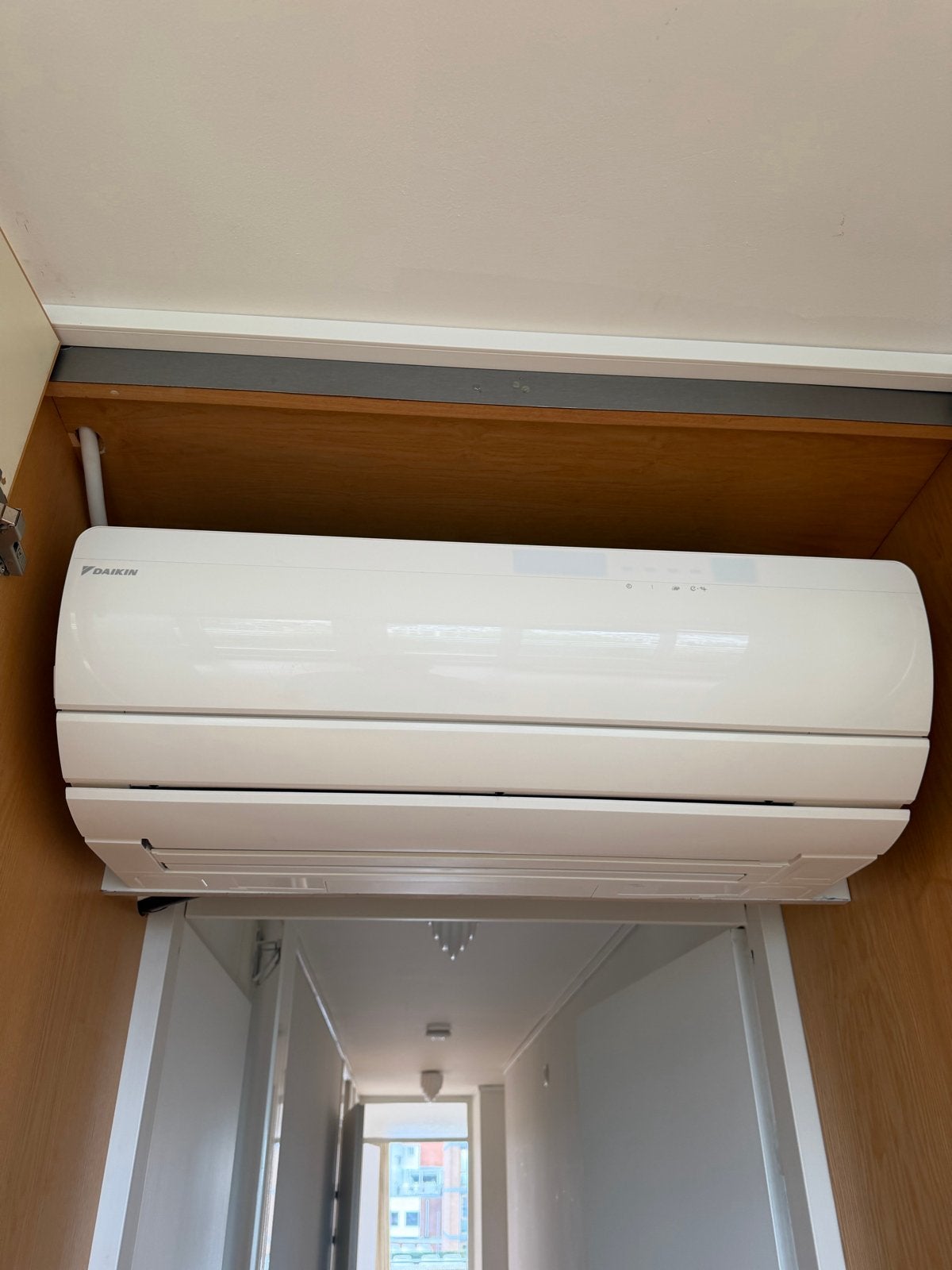 Daikin Wandairco met Afstandsbediening - Koelen & Verwarmen, Ophalen, Minder dan 60 m³, 3 snelheden of meer, Zo goed als nieuw