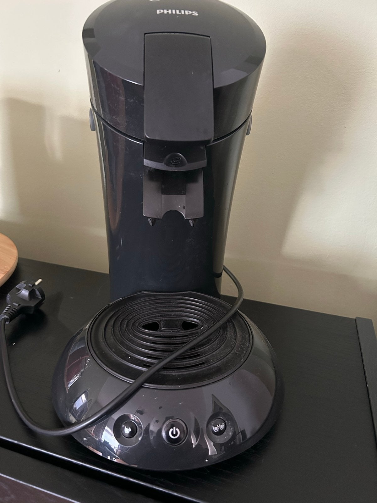 Philips Senseo koffiezetapparaat - Zwart, Ophalen, Koffiepads en cups, Gebruikt, Koffiemachine
