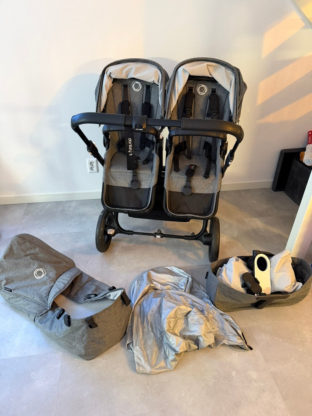 Bugaboo donkey 5, Kinderen en Baby's, Kinderwagens en Combinaties, Ophalen, Gebruikt, Bugaboo