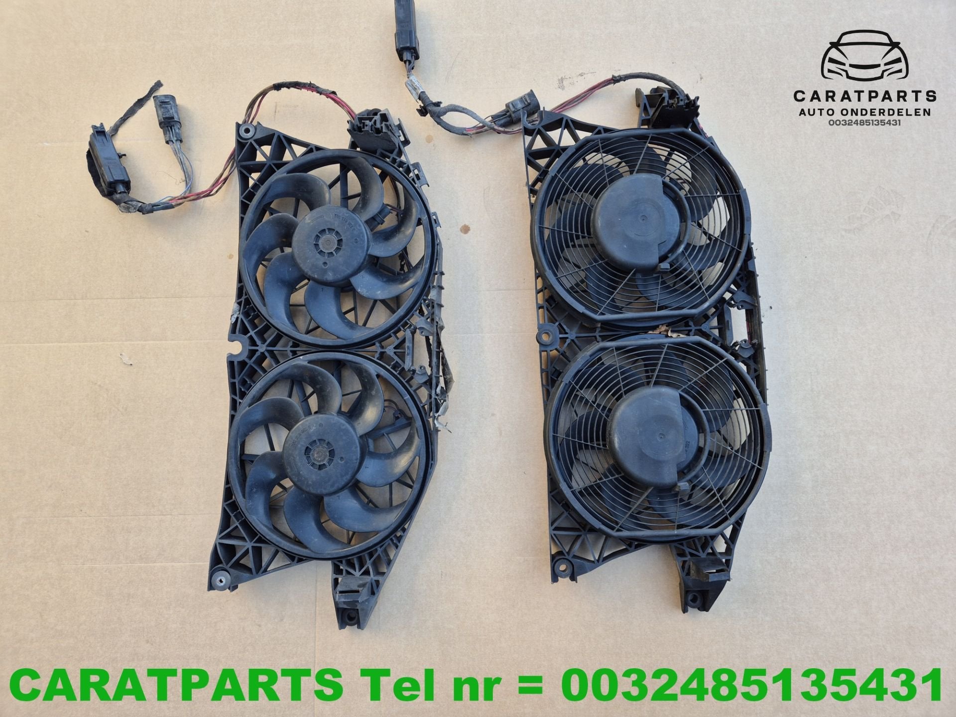 A6395001093 Mercedes Vito koelvin viano ventilator vito w639, Gebruikt, Mercedes-Benz AG, Mercedes-Benz, Ophalen of Verzenden