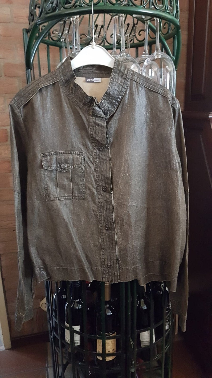 Jasje van het merk Crea Concept.  Maat 42., Bruin, Verzenden, Maat 42/44 (L), Crea Concept