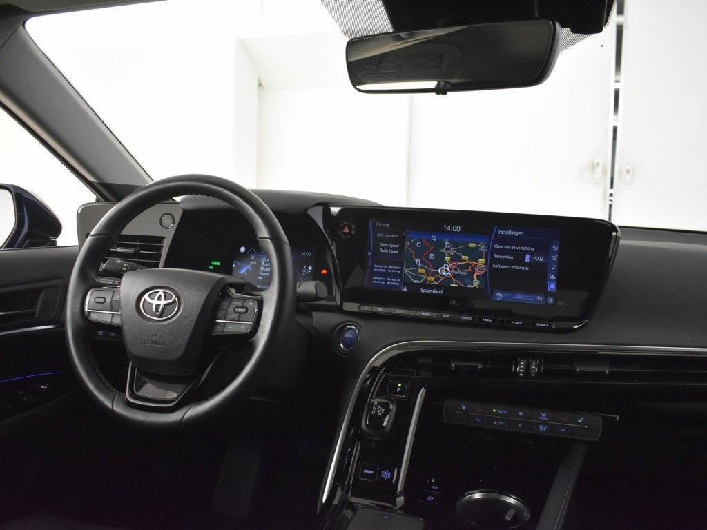 Toyota Mirai Executive | Leder | JBL | Elektr. stoel verst., Auto's, 0 cilinders, Gebruikt, Mirai, Blauw