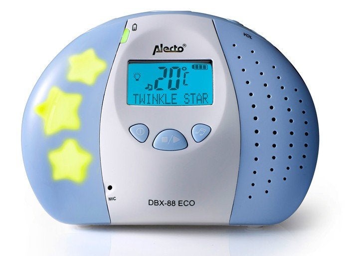 Alecto DBX-88 ECO Babyfoon met sterrenprojectie, Ophalen of Verzenden, Gebruikt, 250 meter of meer, Digitaal
