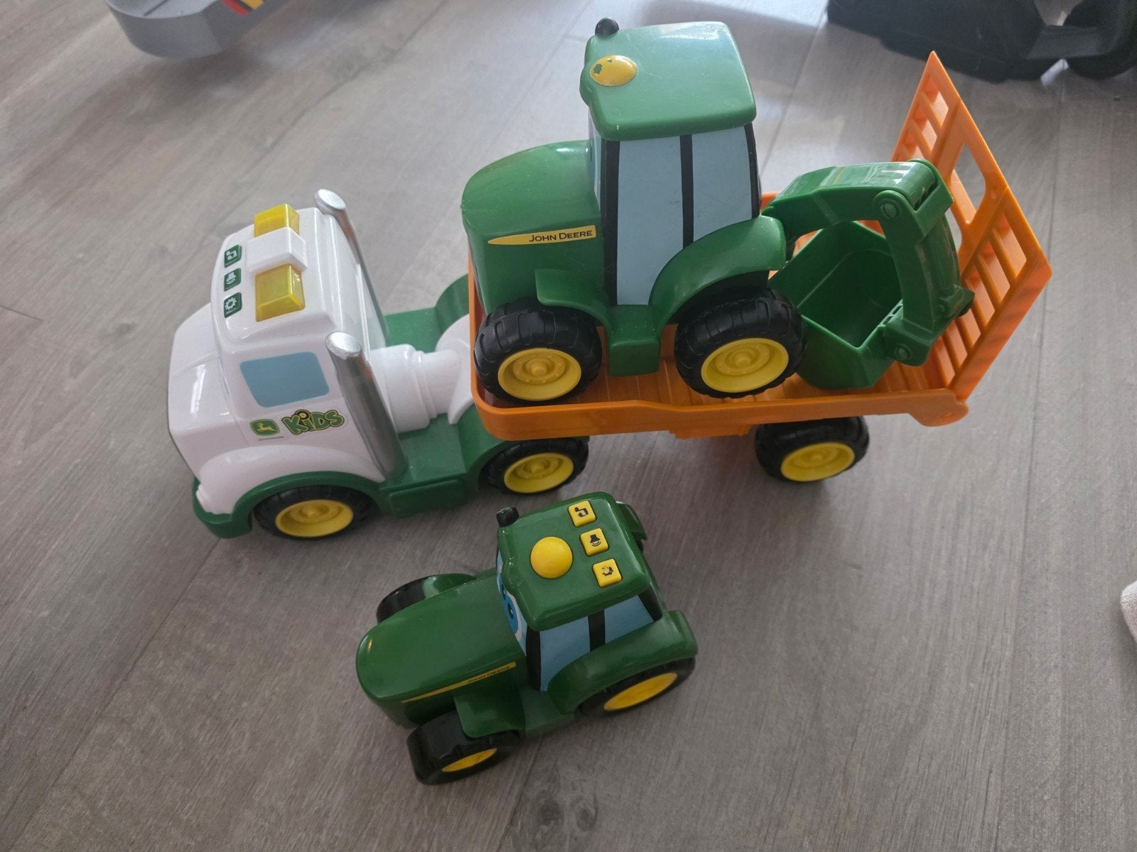 John Deere set tractors speelgoed kind, Ophalen of Verzenden