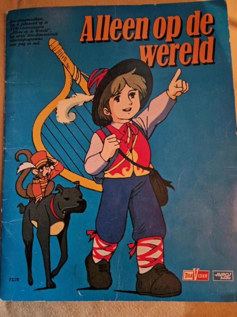 1978 remi alleen op de wereld verzamelalbum compleet boek, Ophalen of Verzenden