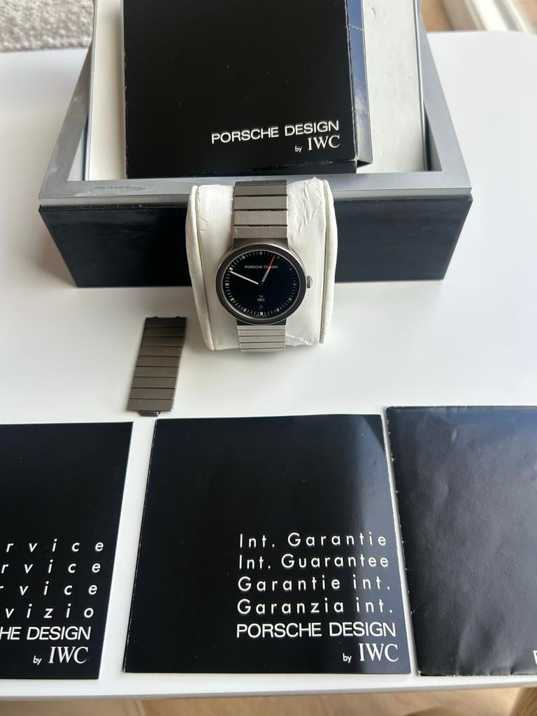 IWC Porsche Design Ultra Sportivo (Ref. 3330/3335) Titanium, Overige merken, Polshorloge, Ophalen of Verzenden, Zo goed als nieuw