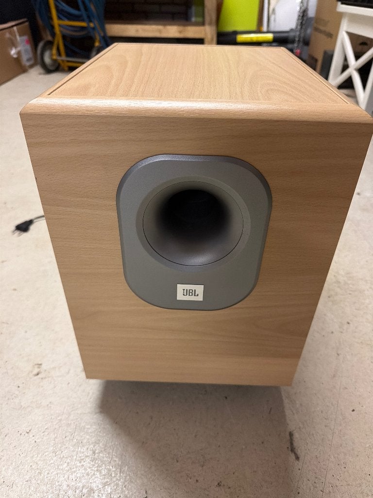 JBL Active Subwoofer bruin, Ophalen of Verzenden, Zo goed als nieuw