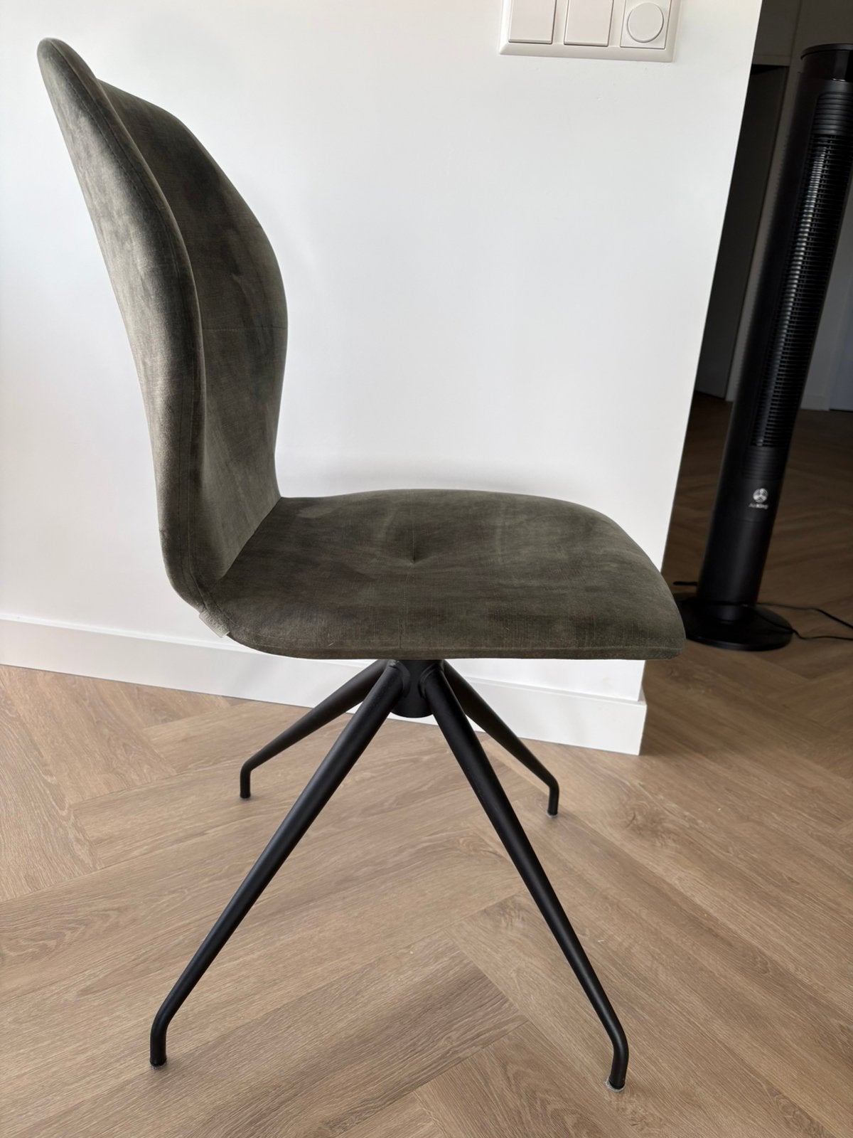 5 Eetkamerstoelen Mood genova forest van Table de Sud, Ophalen, Overige kleuren, Zo goed als nieuw, Vijf, Zes of meer stoelen