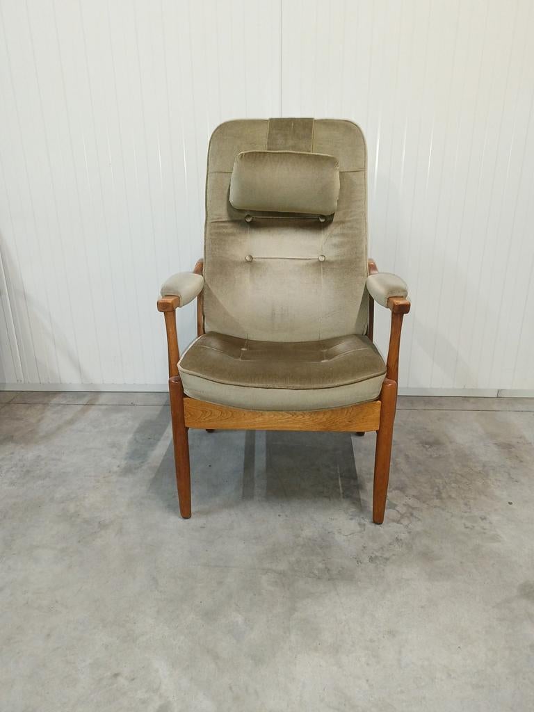 Farstrup stoel in mooie staat, Gebruikt, Overige kleuren, Stof, Eén