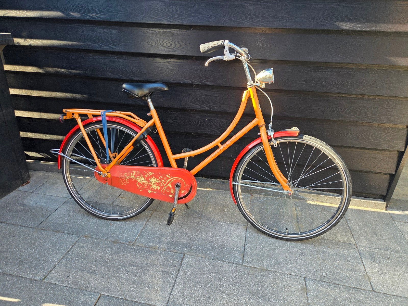 Gazelle Madelief 24 inch Meisjes Fiets Led Verlichting, Ophalen, Terugtraprem, Gebruikt, Handrem