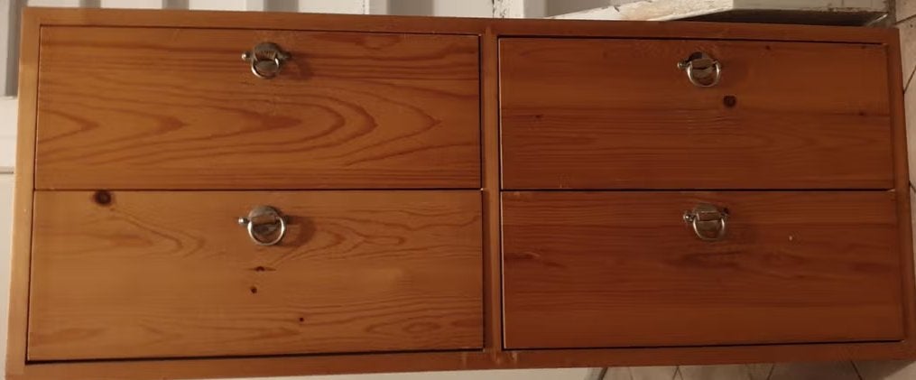 Lundia ladenblok 100x60 blank gelakt in zeer nette staat, Ophalen, Zo goed als nieuw