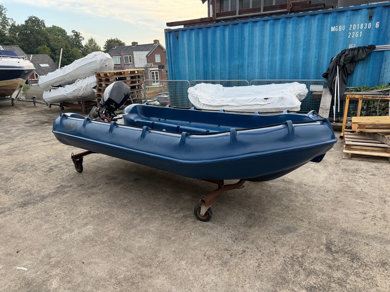 Whaly 370 met Mercury 10PK buitenboordmotor van 2022, Watersport en Boten, 5121DK, Rijen, Info@whaly.nl, Whaly, Overige materialen