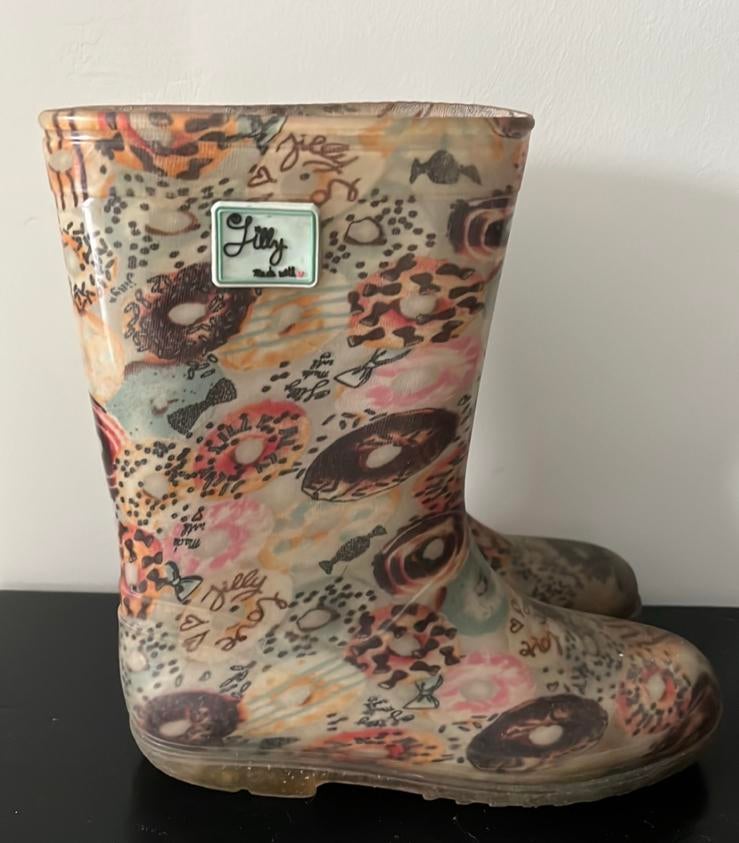 Regenlaarzen regenlaarsjes meisje Shoeby 31, Ophalen of Verzenden, Gebruikt, Meisje, Laarzen