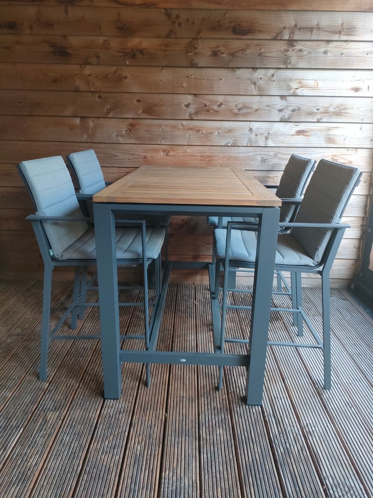 Bartafel set, Ophalen, 4 zitplaatsen, Tuinset, Nieuw