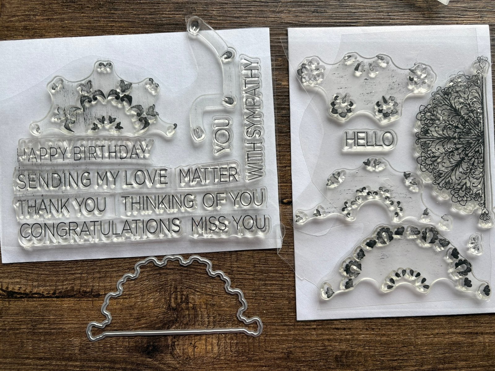 Ornamental bliss stamp set, Ophalen of Verzenden, Nieuw, Frame of Mal