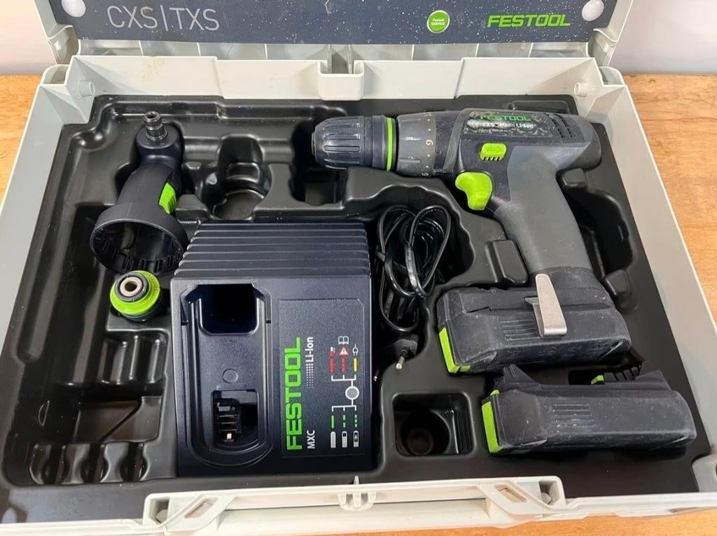 Festool TXS 2.6 set accuboormachine / schroevendraaier, Ophalen of Verzenden, Boor- en Schroefmachine