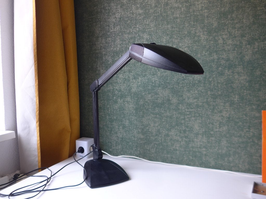 Luxo Calypso burolamp, Bureaulamp, Overige fittingen, Zwart, Metaal