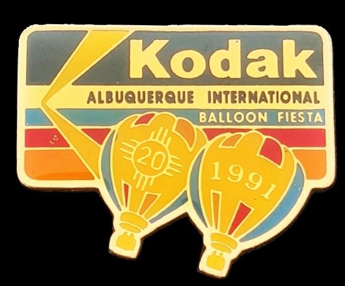 Kodak Albuqueque Balloon Fiesta 1991 ballon pin, Verzamelen, Speldjes, Pins en Buttons, Verzenden, Nieuw, Transport, Speldje of Pin