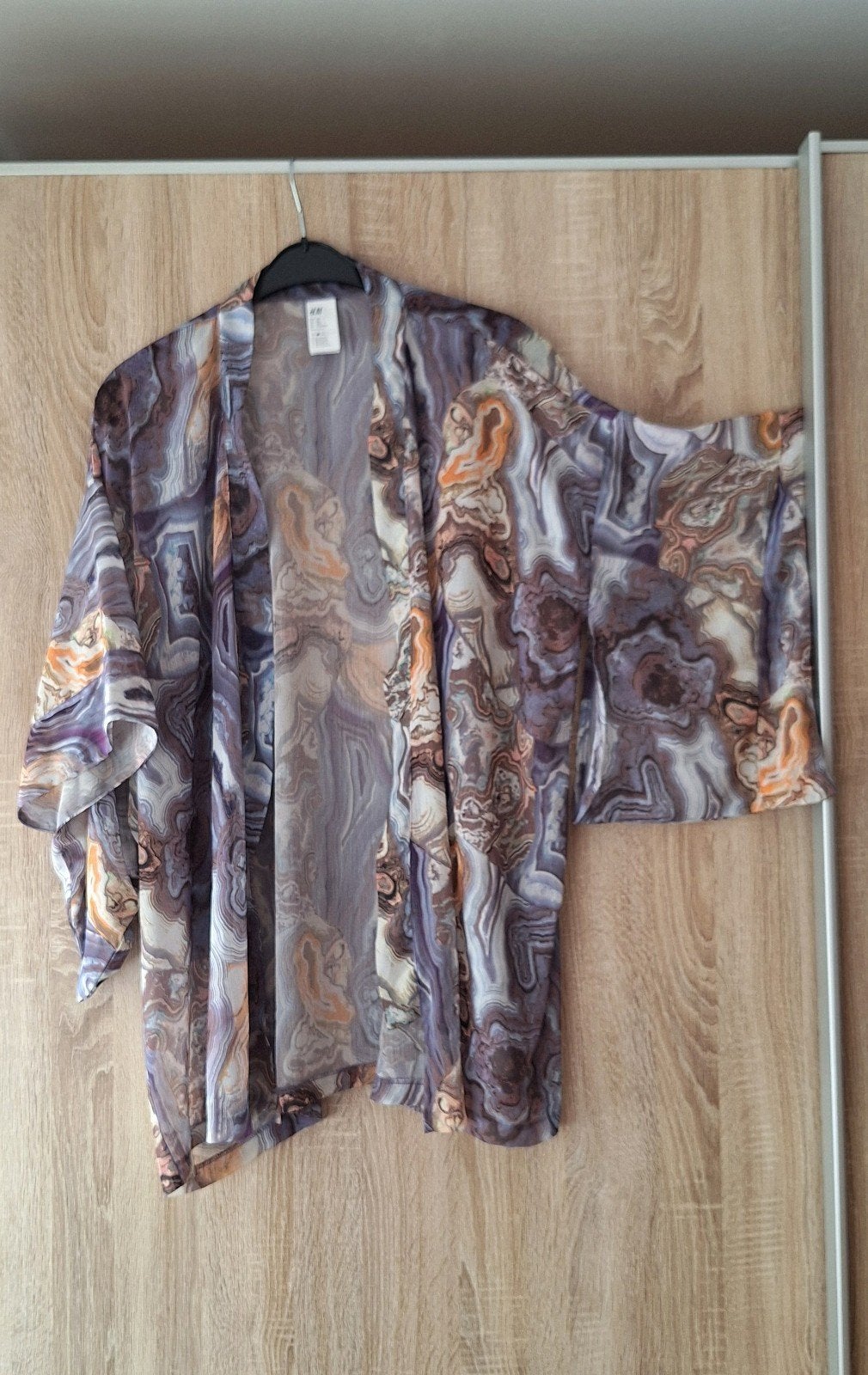 Kimono jasje, chiffon, Ophalen of Verzenden, Zo goed als nieuw, Jasje of Colbert