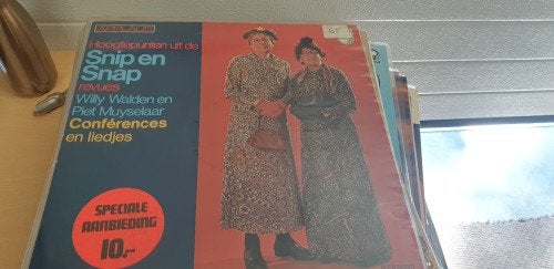 Lp hoogtepunten uit snip en snap revues, Ophalen of Verzenden