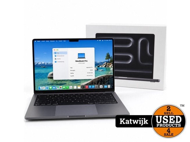 MacBook Pro 14-Inch 2023 M3 Pro 18GB - 512GB | Nette Staat, Apple, Zo goed als nieuw, Support@apple.com, One Apple Park Way
Cupertino, CA 95014
United States
