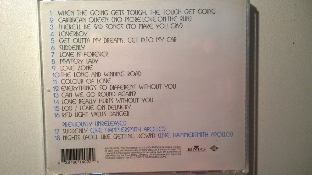 Billy Ocean - Ultimate Collection, Ophalen of Verzenden, Zo goed als nieuw, Pop, Album