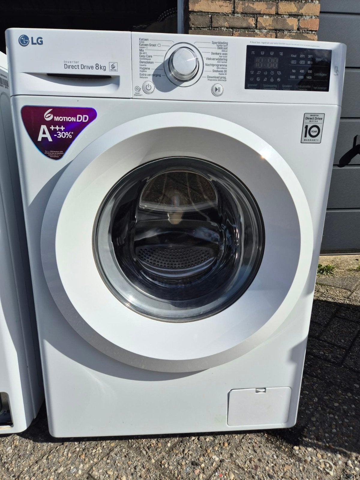LG F4J5TN3W wasmachine 8kg 1400toeren A+++, 1200 tot 1600 toeren, Minder dan 85 cm, 8 tot 10 kg, Energieklasse A of zuiniger