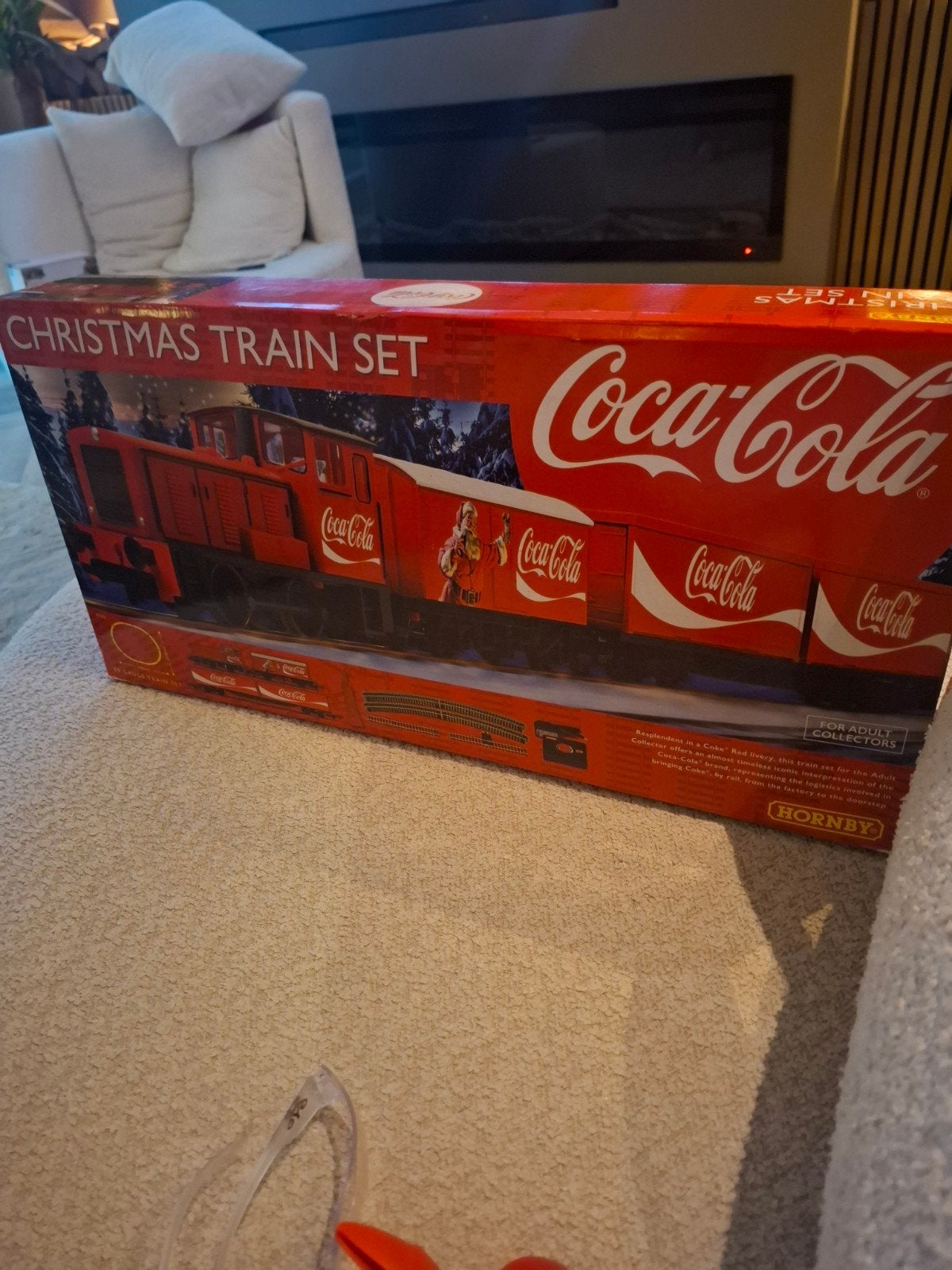 Hornby Coca-Cola Christmas Treinset, Overige merken, Wisselstroom, Treinset, Ophalen of Verzenden