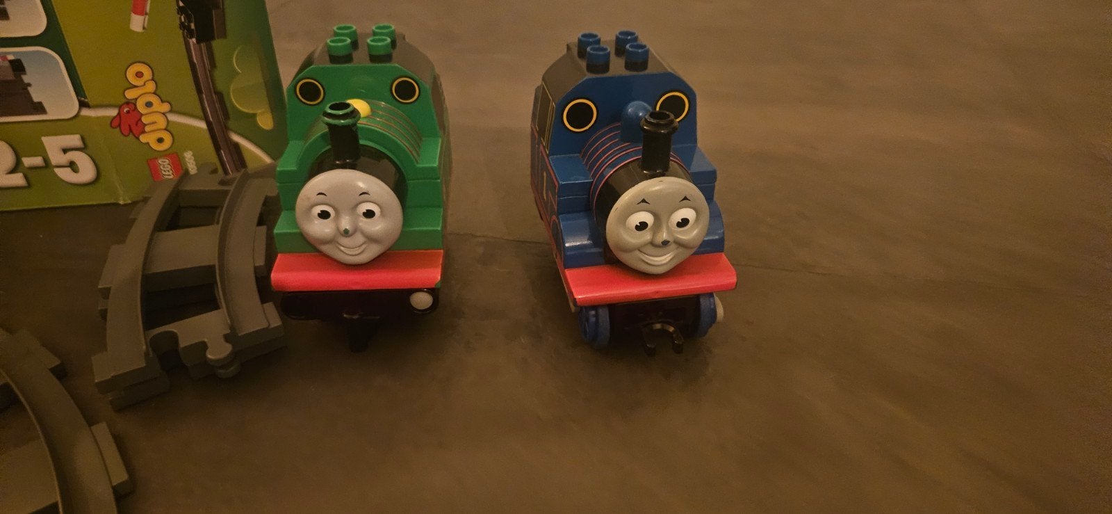 Lego Duplo Thomas de Trein en Percy locomotieven, Ophalen, Gebruikt, Overige typen, Duplo