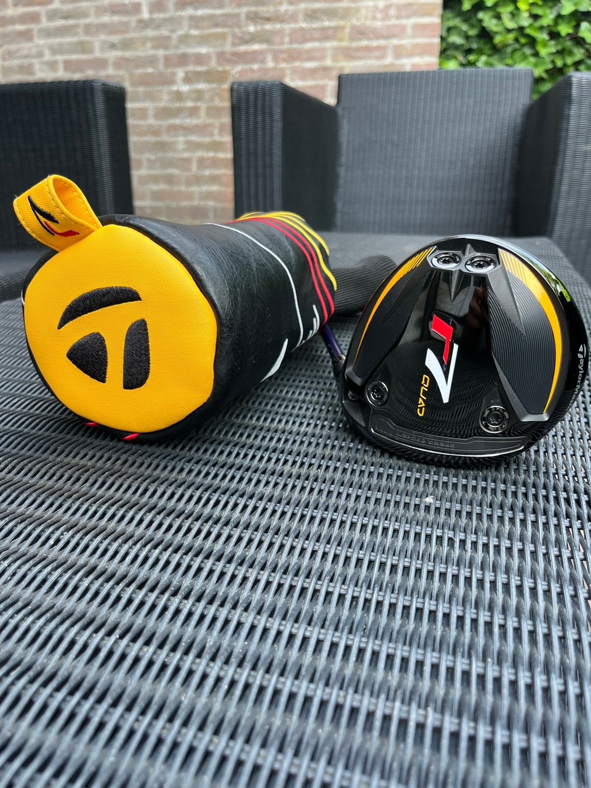 Taylormade R7 quad mini driver 13.5 graden ventus 7x shaft, Ophalen of Verzenden, Zo goed als nieuw, Club