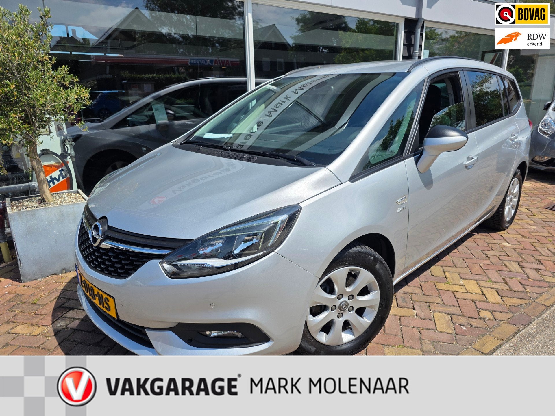 Opel Zafira 1.4 Turbo Online Edition 7persoons,trekhaak, Auto's, Gebruikt, Euro 6, 4 cilinders, 7 stoelen