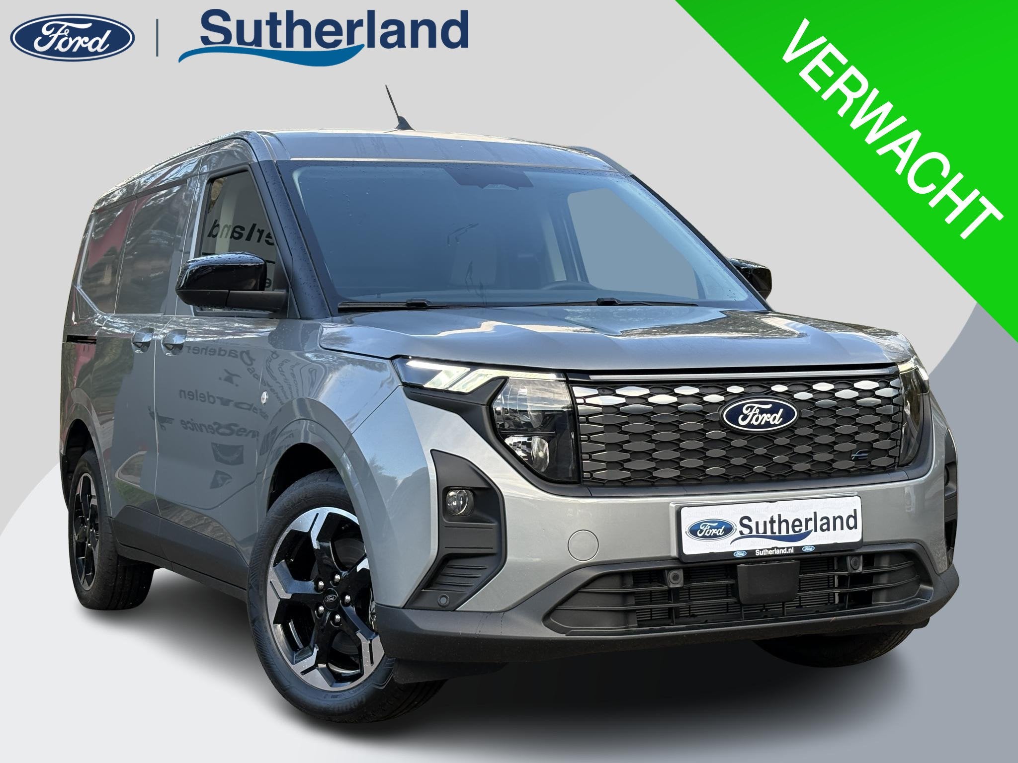 Ford E-Transit Courier Limited 46 kWh | 136pk | Adaptive cru, 300 km, Origineel Nederlands, 1524 kg, Nieuw
