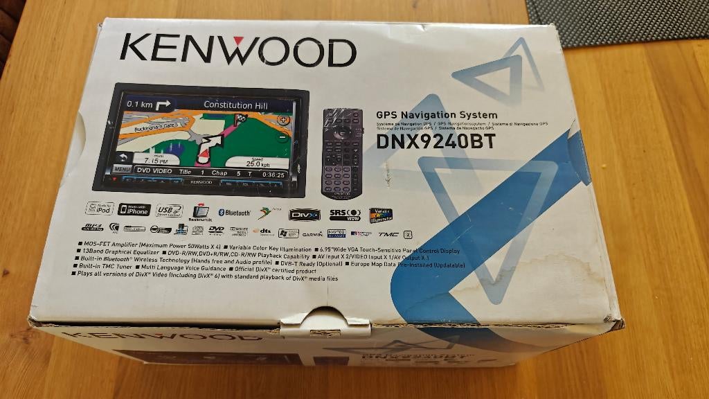 Te koop high end Kenwood Auto multimediaplayer incl. GPS, Auto diversen, Autoradio's, Ophalen, Gebruikt