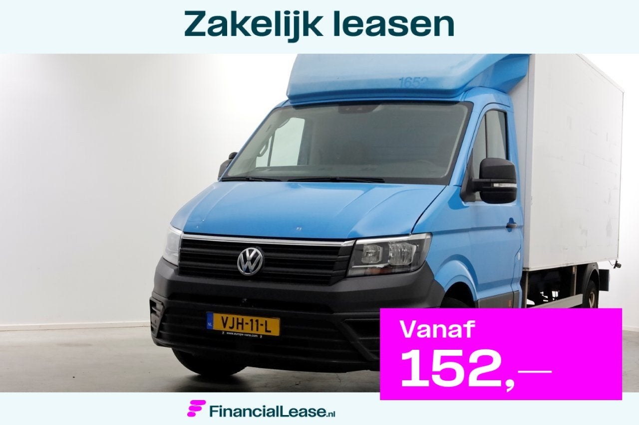 Volkswagen Crafter 35 2.0 TDI E6 Bakwagen met achterdeuren 2, Auto's, Bestelauto's, Bedrijf, Lease, Financial lease, ABS, Airbags