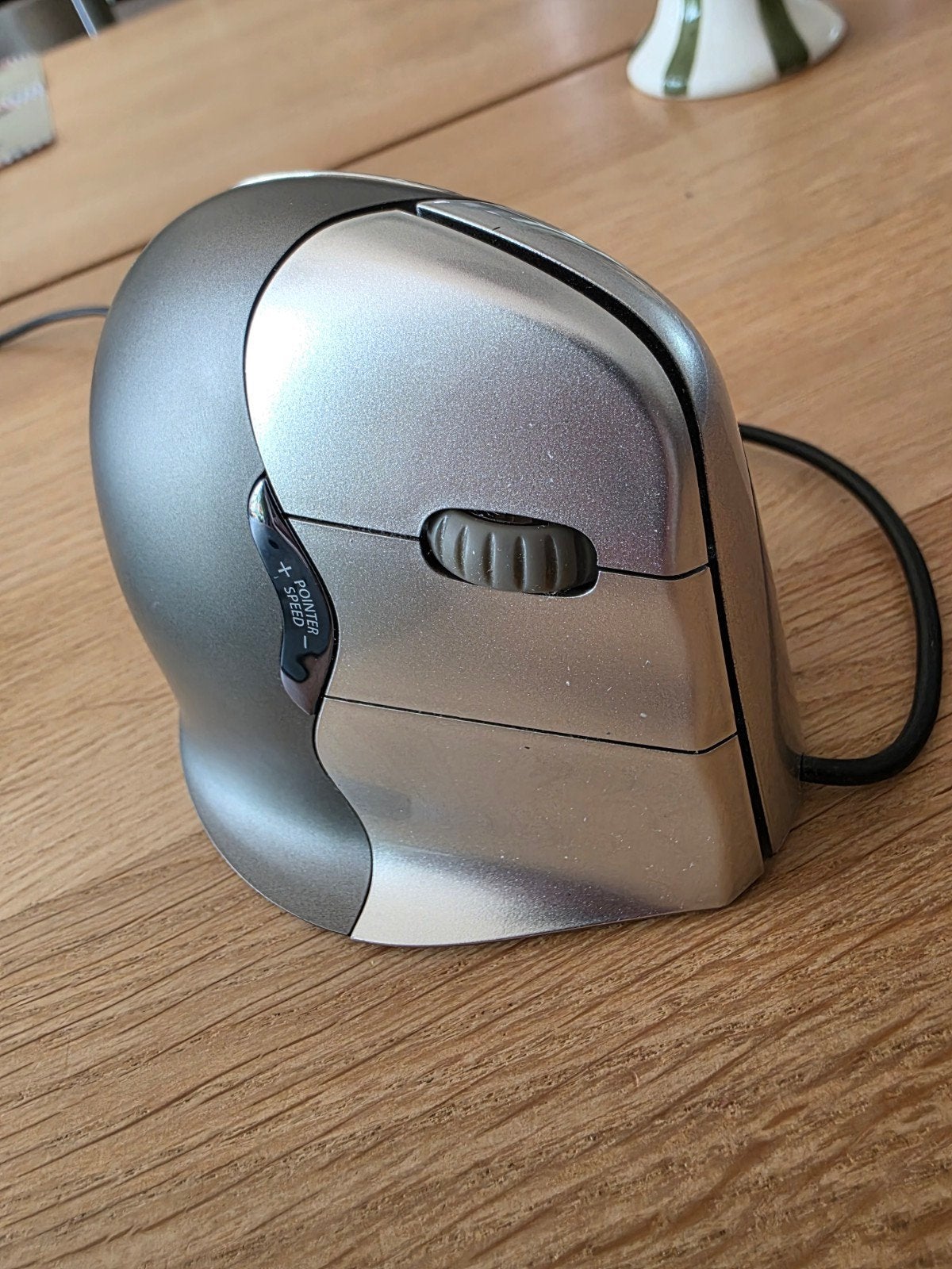 Evoluent VerticalMouse 4 Right - Ergonomische Bedrade Muis, Rechtshandig, Muis, Gebruikt, Ergonomisch