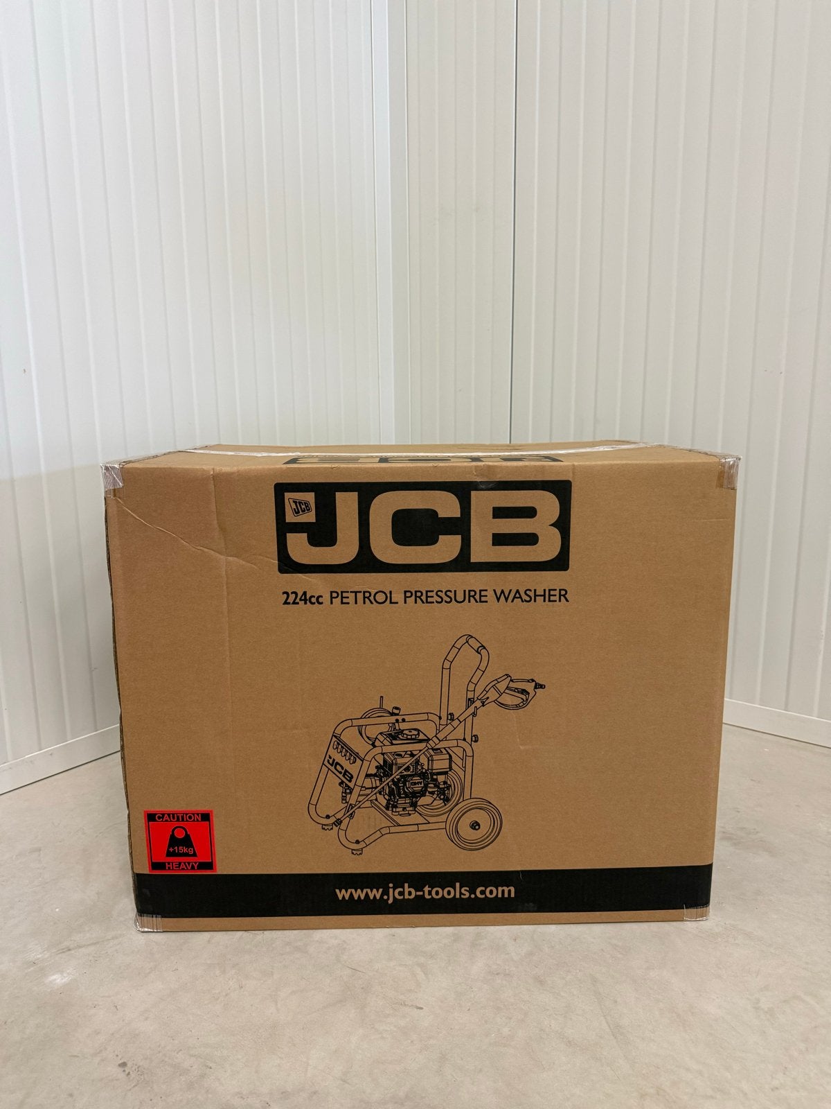 JCB 224cc Benzine Hogedrukreiniger - Nieuw in doos, Ophalen of Verzenden, Nieuw, Benzine