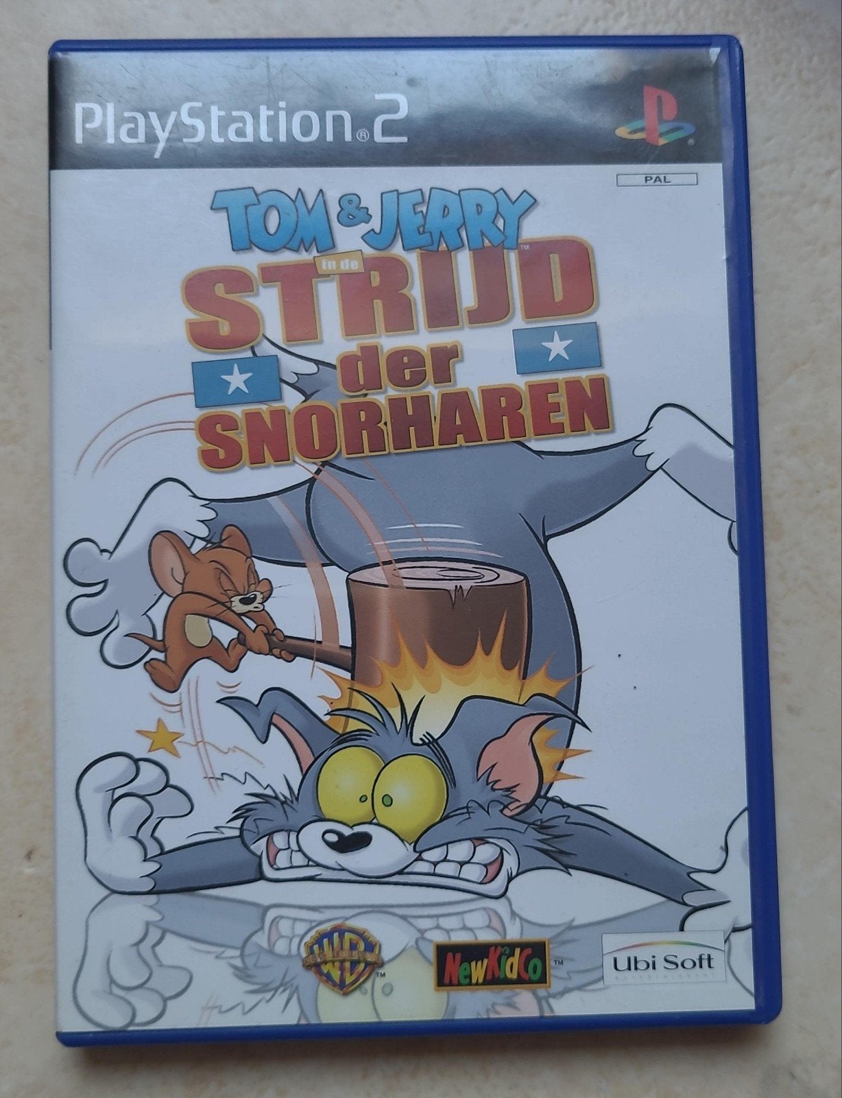Tom en Jerry spel playstation 2, Avontuur en Actie, Gebruikt, Verzenden, 2 spelers