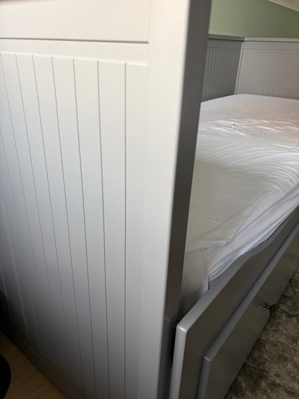 Hemnes IKEAbed, Kinderen en Baby's, Ophalen, 70 tot 85 cm, Zo goed als nieuw, Matras