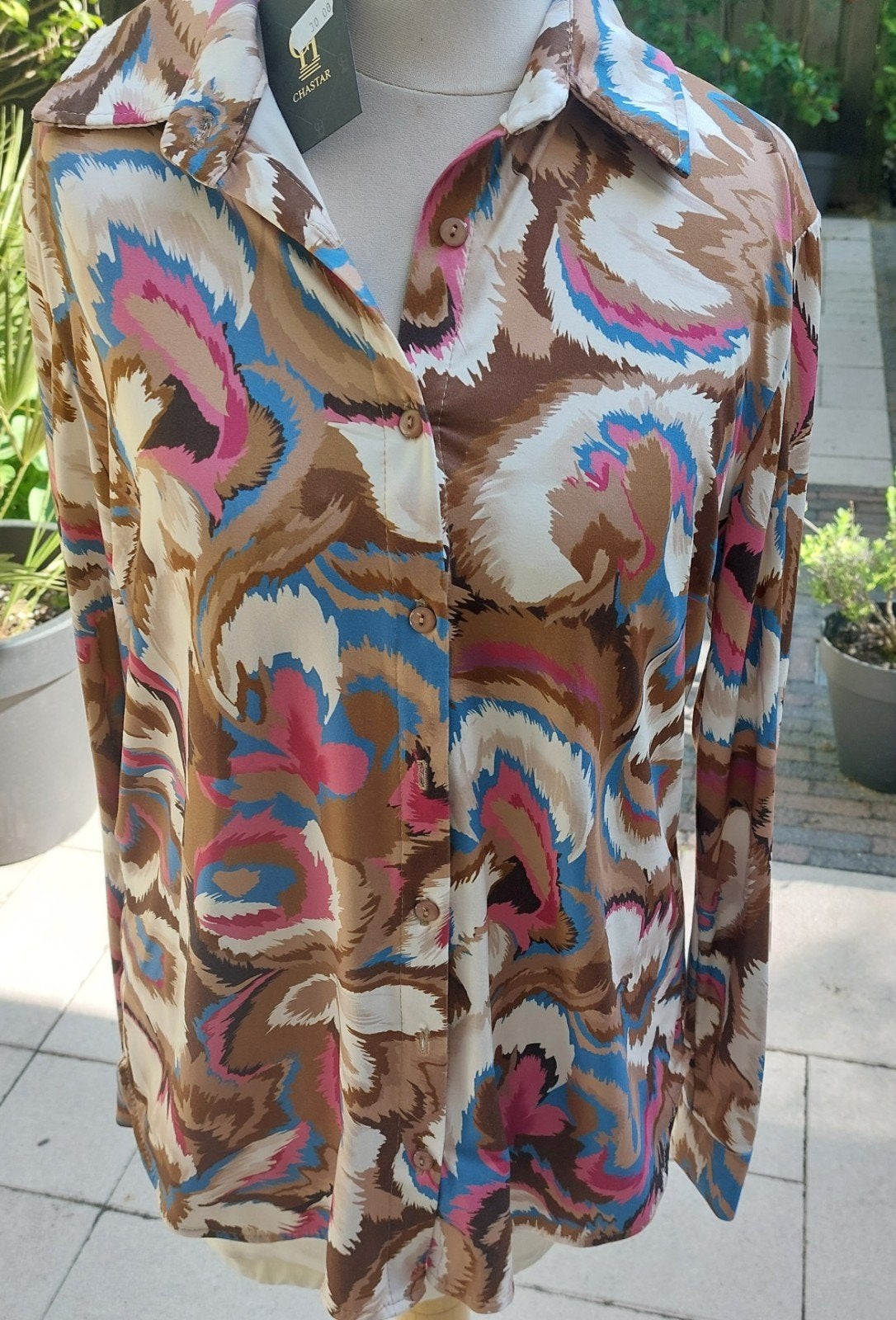 Nieuwe Chastar Blouse, Kleding | Dames, Maat 38/40 (M), Meerkleurig, Chastar, Nieuw