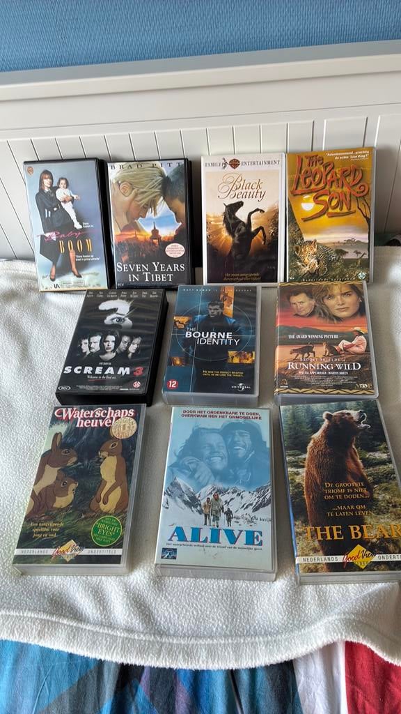 Diverse VHS-collectie: Actie, Drama, Familie & Meer, Cd's en Dvd's, VHS | Film, Gebruikt, Ophalen of Verzenden