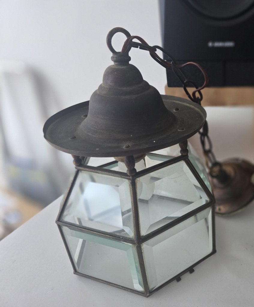 Lamp onderdelen Antiek . Amsterdamse school., Ophalen of Verzenden